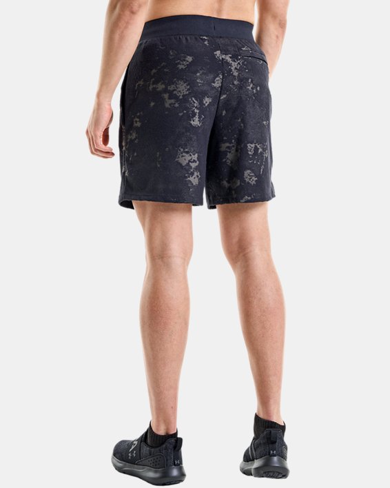 Men's UA Journey Terry Shorts in Black image number 1